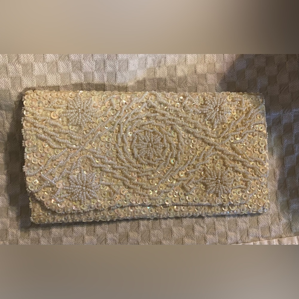 Beaded Silk Handbag